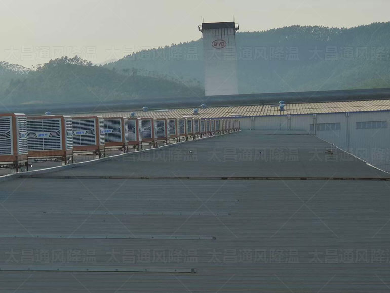 求解大型廠房通風降溫需要什么設備來解決？