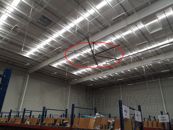 廠房車間安裝大型工業(yè)大風(fēng)扇效果如何？