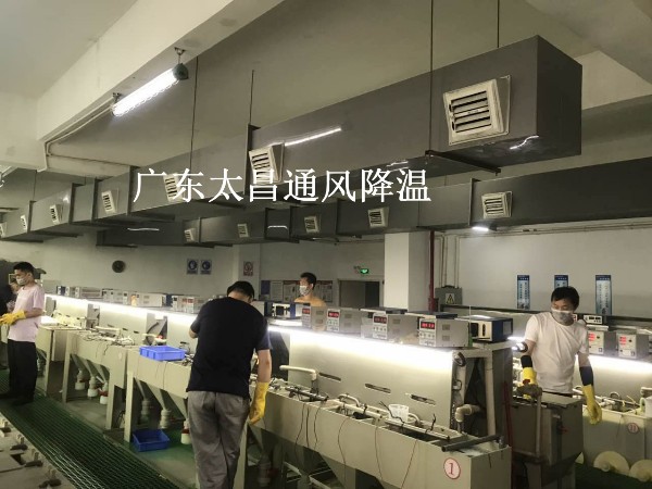 電鍍廠降溫用環(huán)?？照{(diào)解決方案